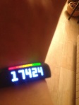 The amount of steps we took after our marathon walk of Madrid!!